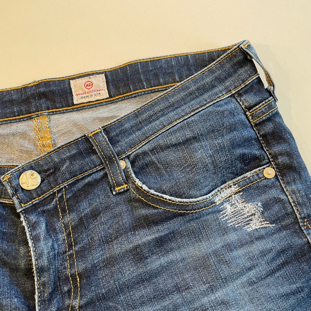 Stonewashed Blue Skinny Jeans - Picture 3 of 6